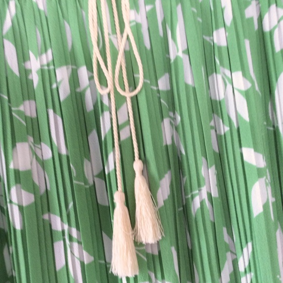 NWOT Alice Blue Pleated Midi Skirt - Picture 6 of 6